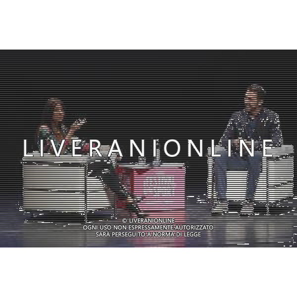 TRENTO 13.10.2019 - Festival dello Sport seconda edizione - nella foto: Gianluigi Buffon e Ilaria D\'Amico ©Claudio Zamagni/Agenzia Aldo Liverani