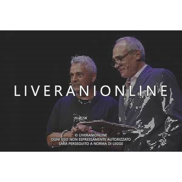 TRENTO 12.10.2019 - Festival dello Sport seconda edizione - nella foto: roberto baggio e andrea monti ©Claudio Zamagni/Agenzia Aldo Liverani