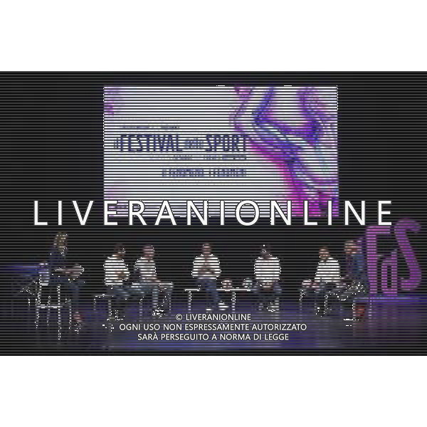TRENTO 12.10.2019 - Festival dello Sport seconda edizione - nella foto: Lorenzo Bernardi, Marco Martinelli, Roberto Masciarelli, Michele Pasinato, Paolo Tofoli ©Claudio Zamagni/Agenzia Aldo Liverani