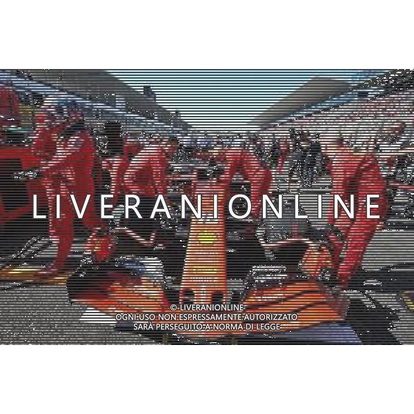 Charles Leclerc (MON) Ferrari SF90 on the grid. 13.10.2019. Formula 1 World Championship, Rd 17, Japanese Grand Prix, Suzuka, Japan, Sunday. AG ALDO LIVERANI SAS-ONLY ITALY