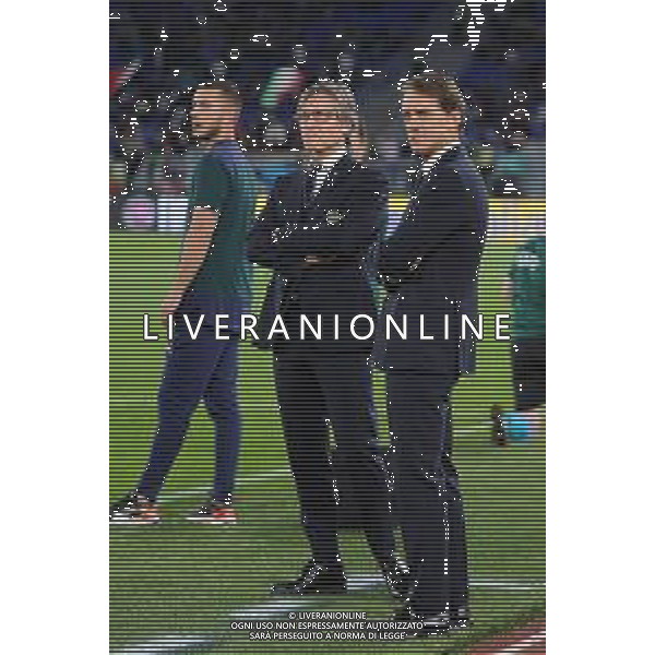 Roma 12.10.2019 Stadio Olimpico 12.10.2019 Italia vs Grecia Qualiificazioni Euro 2020 ©Viganti/Agenzia Aldo Liverani Nella foto: gabriele oriali e roberto mancini