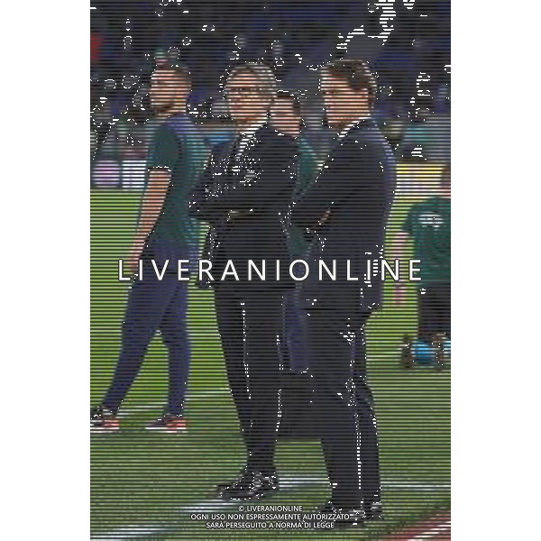 Roma 12.10.2019 Stadio Olimpico 12.10.2019 Italia vs Grecia Qualiificazioni Euro 2020 ©Viganti/Agenzia Aldo Liverani Nella foto: gabriele oriali e roberto mancini