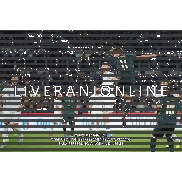 Roma 12.10.2019 Stadio Olimpico 12.10.2019 Italia vs Grecia Qualiificazioni Euro 2020 ©Viganti/Agenzia Aldo Liverani Nella foto: occasione ciro immobile