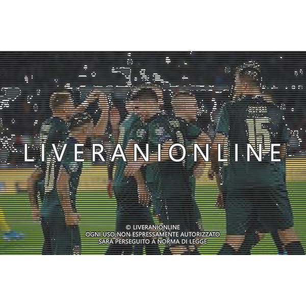 Roma 12.10.2019 Stadio Olimpico 12.10.2019 Italia vs Grecia Qualiificazioni Euro 2020 ©Viganti/Agenzia Aldo Liverani Nella foto: esultanza dell\'italia