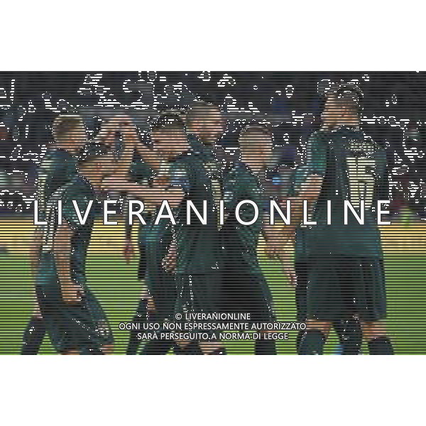 Roma 12.10.2019 Stadio Olimpico 12.10.2019 Italia vs Grecia Qualiificazioni Euro 2020 ©Viganti/Agenzia Aldo Liverani Nella foto: esultanza dell\'italia