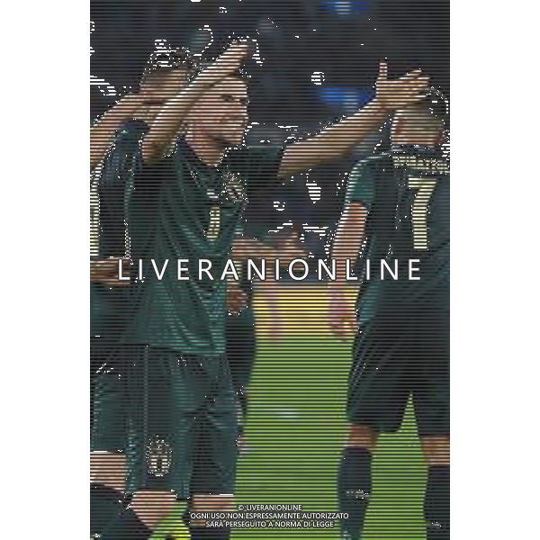 Roma 12.10.2019 Stadio Olimpico 12.10.2019 Italia vs Grecia Qualiificazioni Euro 2020 ©Viganti/Agenzia Aldo Liverani Nella foto: esultanza di jorginho