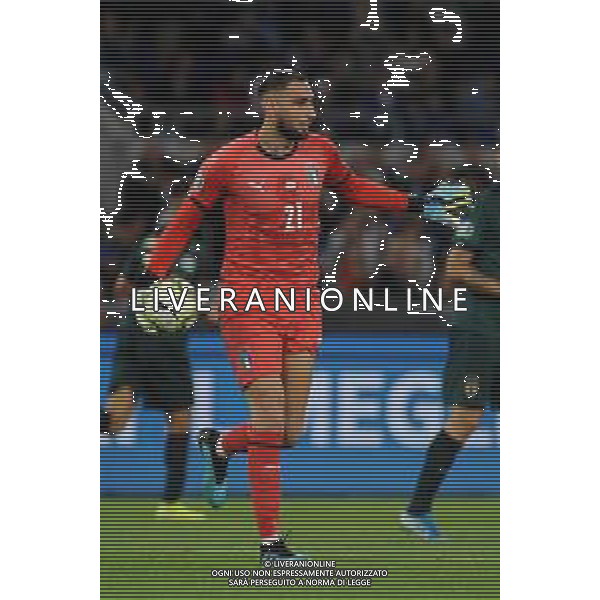 Roma 12.10.2019 Stadio Olimpico 12.10.2019 Italia vs Grecia Qualiificazioni Euro 2020 ©Viganti/Agenzia Aldo Liverani Nella foto: gianluigi donnarumma