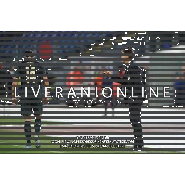 Roma 12.10.2019 Stadio Olimpico 12.10.2019 Italia vs Grecia Qualiificazioni Euro 2020 ©Viganti/Agenzia Aldo Liverani Nella foto: roberto mancini e federico chiesa