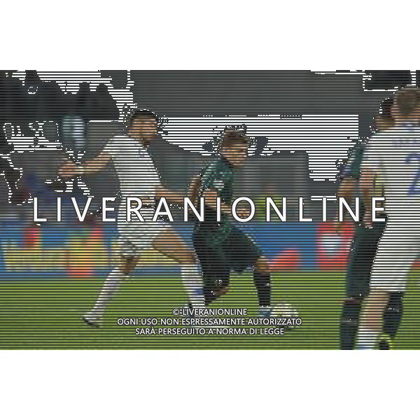 Roma 12.10.2019 Stadio Olimpico 12.10.2019 Italia vs Grecia Qualiificazioni Euro 2020 ©Viganti/Agenzia Aldo Liverani Nella foto: nicolò barella e andreas bouchalakis