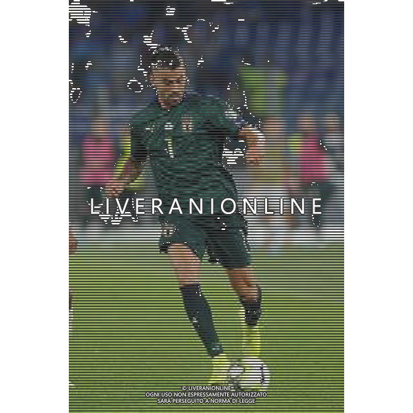 Roma 12.10.2019 Stadio Olimpico 12.10.2019 Italia vs Grecia Qualiificazioni Euro 2020 ©Viganti/Agenzia Aldo Liverani Nella foto: leonardo spinazzola