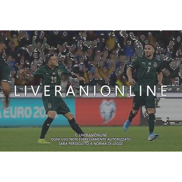 Roma 12.10.2019 Stadio Olimpico 12.10.2019 Italia vs Grecia Qualiificazioni Euro 2020 ©Viganti/Agenzia Aldo Liverani Nella foto: esultanza federico bernardeschi