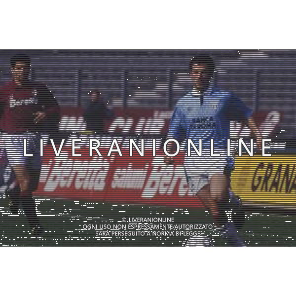 RETROSPETTIVA GIUSEPPE FAVALLI CALCIATORE 1993 NELLA FOTO FAVALLI GIUSEPPE CON LA MAGLIA DELLA LAZIO CALCIO AG ALDO LIVERANI SAS
