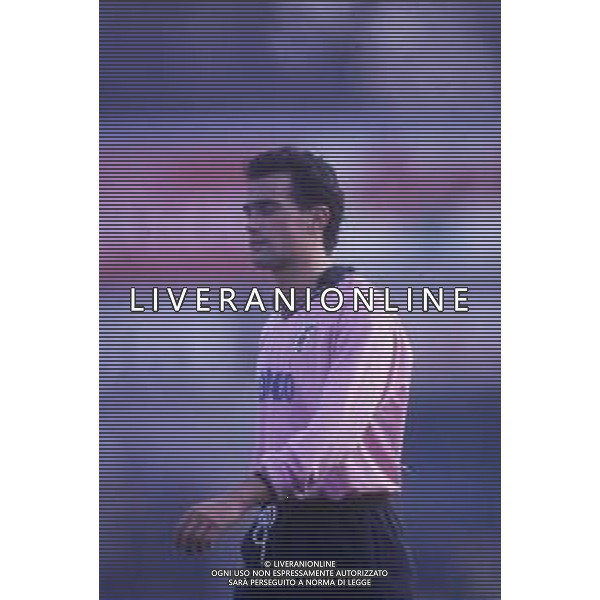 RETROSPETTIVA ANTONIO RIZZOLO CALCIATORE 1991-1992 NELLA FOTO ANTONIO RIZZOLO CON LA MAGLIA DEL PALERMO CALCIO AG ALDO LIVERANI SAS
