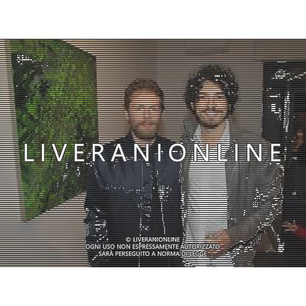 IMOLA 12 10 2019 IL POMO DA ADAMO INSIEME CON IL MUSEO DI SAN DOMENICO INAUGURA LA MOSTRA DI ENRICO MIGUZZI "ANTINOMIA"NELLA FOTO ENRICO MINGUZZI E GALERISTA DI IL POMO DA ADAMO GIAN MARIA MARANI FOTO GIANNI SANNA-AG ALDO LIVERANI SAS