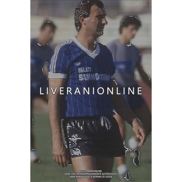 RETROSPETTIVA GAETANO SALVEMINI ALLENATORE NELLA FOTO GAETANO SALVEMINI ALLENATORE EMPOLI CALCIO AG ALDO LIVERANI SAS