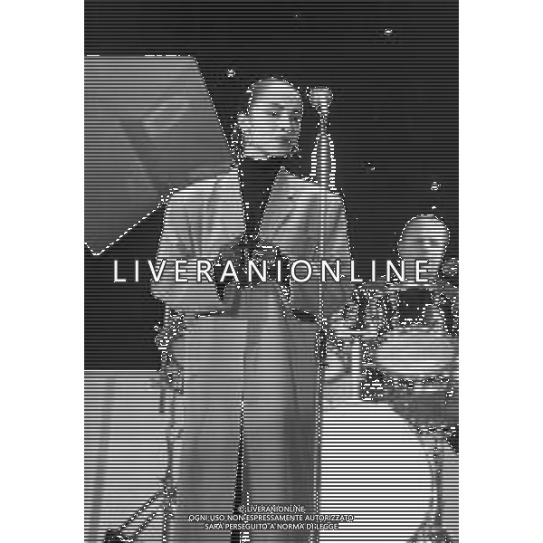HELEN SADE ADU, cantante britannica di origine nigeriana - RETROSPETTIVA Nella foto nel 1985 al Festival di Sanremo ©Archivio Giovanni Liverani / Agenzia ALDO LIVERANI Sas
