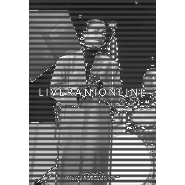 HELEN SADE ADU, cantante britannica di origine nigeriana - RETROSPETTIVA Nella foto nel 1985 al Festival di Sanremo ©Archivio Giovanni Liverani / Agenzia ALDO LIVERANI Sas
