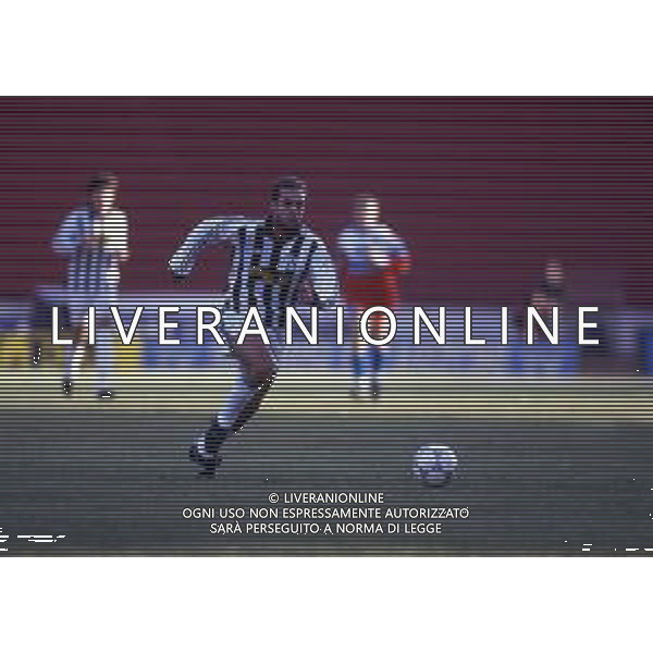 RETROSPETTIVA FRANCESCO DELL\'ANNO CALCIATORE NELLA FOTO FRANCESCO DELL\'ANNO CON LA MAGLIA DELL\'UDINESE CALCIO AG ALDO LIVERANI SAS