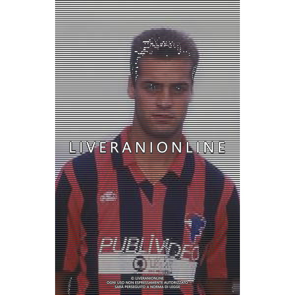 RETROSPETTIVA FRANCESCO DELL\'ANNO CALCIATORE NELLA FOTO FRANCESCO DELL\'ANNO CON LA MAGLIA DEL TARANTO CALCIO 1988 AG ALDO LIVERANI SAS