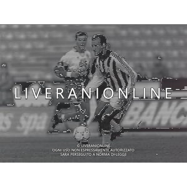 RETROSPETTIVA FRANCESCO DELL\'ANNO CALCIATORE NELLA FOTO FRANCESCO DELL\'ANNO CON LA MAGLIA DELL\'UDINESE CALCIO AG ALDO LIVERANI SAS