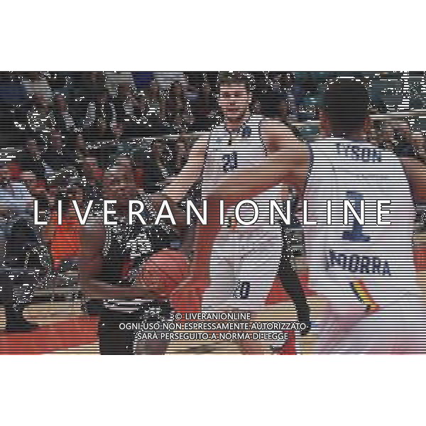 Virtus Bologna - Andorra Basket EuroCup 15.10.2019 nella foto David Cournooh ©Optimafoto / Agenzia ALDO LIVERANI Sas