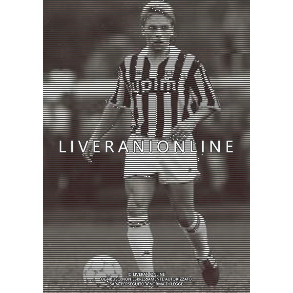 RETROSPETTIVA THOMAS HASSLER CALCIATORE 1990-1991 NELLA FOTO THOMAS HASSLER CON LA MAGLIA DELLA JUVENTUS AG ALDO LIVERANI SAS