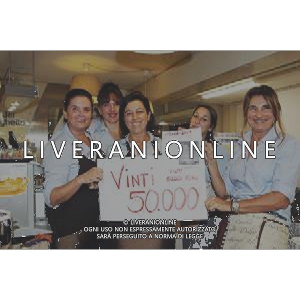 IMOLA 19 10 2019 TABACCHERIA BORGHETTO VINTI 50 000 EURO NELLA FOTO DIPENDENTI DEL BAR BORGETTO ©SANNA/AGENZIA ALDO LIVERANI Sas