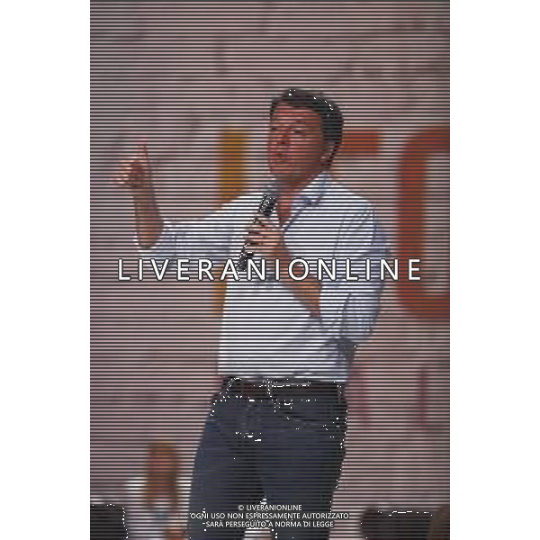 Firenze 19.10.2019 - Leopolda 10a Edizione Italia ventinove Presentazione del nuovo Partito di Matteo Renzi Italia Viva - nella foto: Matteo Renzi ©Claudio Zamagni/Agenzia Aldo Liverani