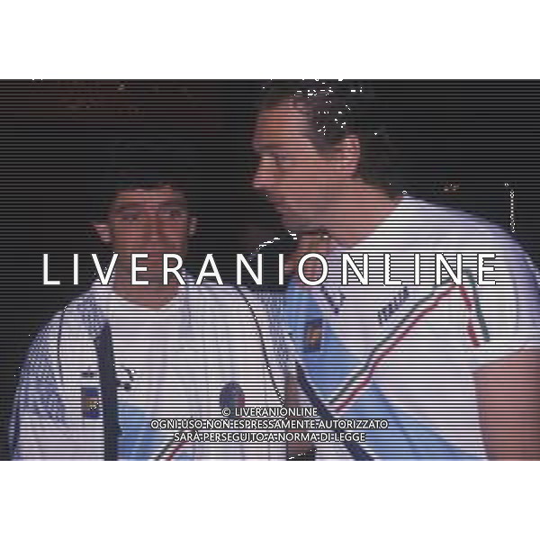 RETROSPETTIVA FRANCESCO ROMANO CALCIATORE NELLA FOTO FRANCESCO ROMANO AG ALDO LIVERANI SAS