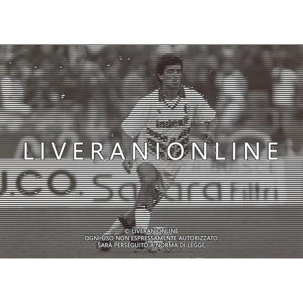 RETROSPETTIVA FRANCESCO ROMANO CALCIATORE NELLA FOTO FRANCESCO ROMANO AG ALDO LIVERANI SAS