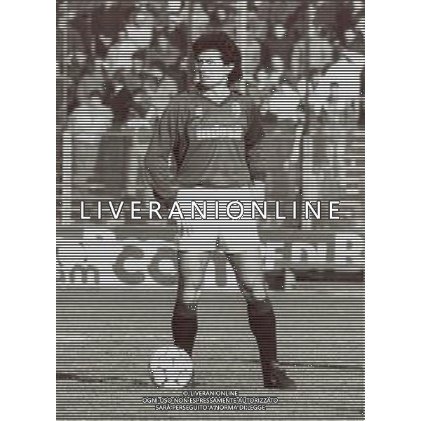 RETROSPETTIVA FRANCESCO ROMANO CALCIATORE NELLA FOTO FRANCESCO ROMANO AG ALDO LIVERANI SAS