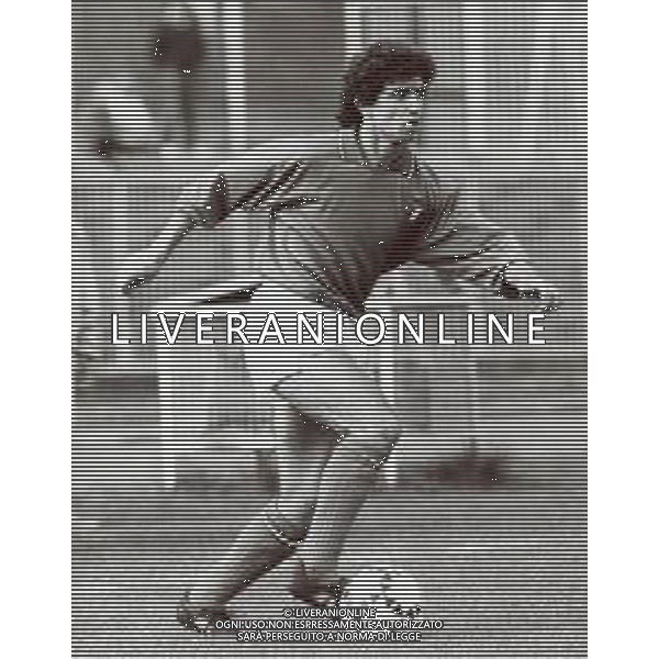 RETROSPETTIVA FRANCESCO ROMANO CALCIATORE NELLA FOTO FRANCESCO ROMANO AG ALDO LIVERANI SAS