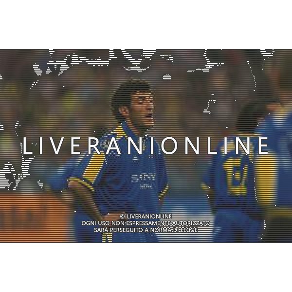 RETROSPETTIVA CIRO FERRARA CALCIATORE 1996-97 NELLA FOTO CIRO FERRARA CON LA MAGLIA DELLA JUVENTUS AG ALDO LIVERANI SAS