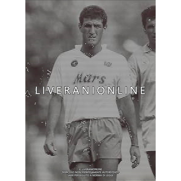 RETROSPETTIVA CIRO FERRARA CALCIATORE NELLA FOTO CIRO FERRARA CON LA MAGLIA DEL NAPOLI CALCIO AG ALDO LIVERANI SAS