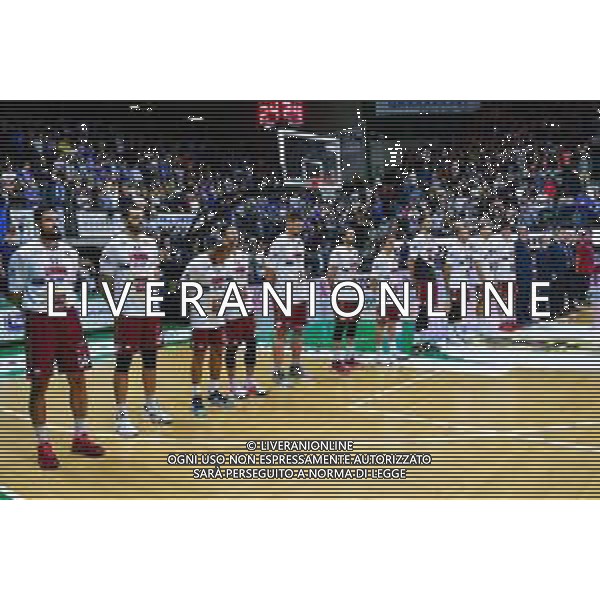 Campionato di Basket Serie A 2019/2020 Treviso, Italia 19/10/2019 De Longhi Treviso Basket-Umana Reyer Venezia Nella foto: line up dell¬¥ Umana Reyer Venezia FOTO ALESSIO MARINI-AG ALDO LIVERANI SAS