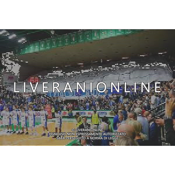 Campionato di Basket Serie A 2019/2020 Treviso, Italia 19/10/2019 De Longhi Treviso Basket-Umana Reyer Venezia Nella foto: tifosi del De Longhi Treviso FOTO ALESSIO MARINI-AG ALDO LIVERANI SAS