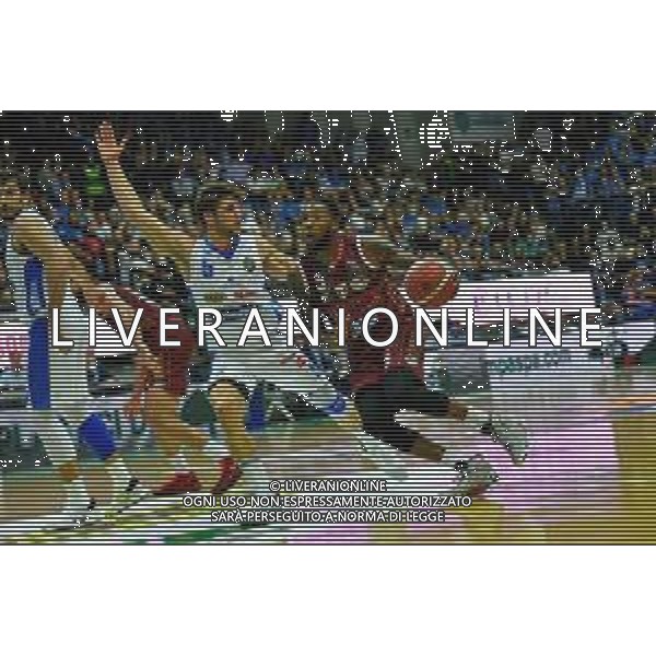 Campionato di Basket Serie A 2019/2020 Treviso, Italia 19/10/2019 De Longhi Treviso Basket-Umana Reyer Venezia Nella foto: Aleksej Nikolic del De Longhi Treviso and Julyan STONE dell¬¥ Umana Reyer Venezia FOTO ALESSIO MARINI-AG ALDO LIVERANI SAS