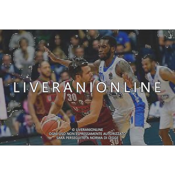 Campionato di Basket Serie A 2019/2020 Treviso, Italia 19/10/2019 De Longhi Treviso Basket-Umana Reyer Venezia Nella foto: Bruno CERELLA dell¬¥ Umana Reyer Venezia e Jordan Parks del De Longhi Treviso FOTO ALESSIO MARINI-AG ALDO LIVERANI SAS