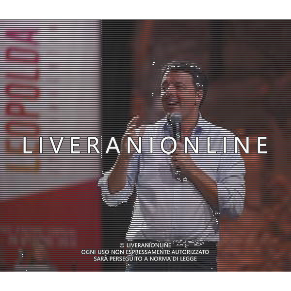 Firenze 19.10.2019 - Leopolda 10a Edizione Italia ventinove Presentazione del nuovo Partito di Matteo Renzi Italia Viva - nella foto: il senatore Matteo Renzi ©Claudio Zamagni/Agenzia Aldo Liverani