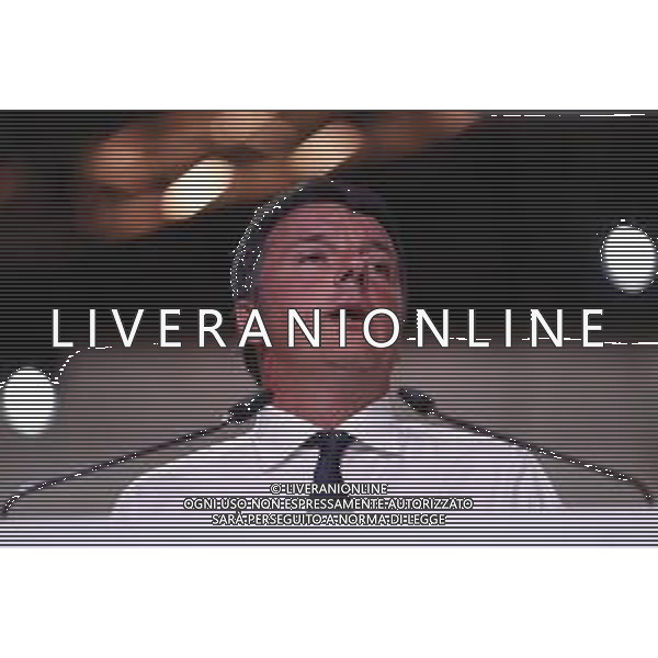 Firenze 20.10.2019 - Leopolda 10a Edizione Italia ventinove Presentazione del nuovo Partito di Matteo Renzi Italia Viva - nella foto: il senatore Matteo Renzi ©Claudio Zamagni/Agenzia Aldo Liverani