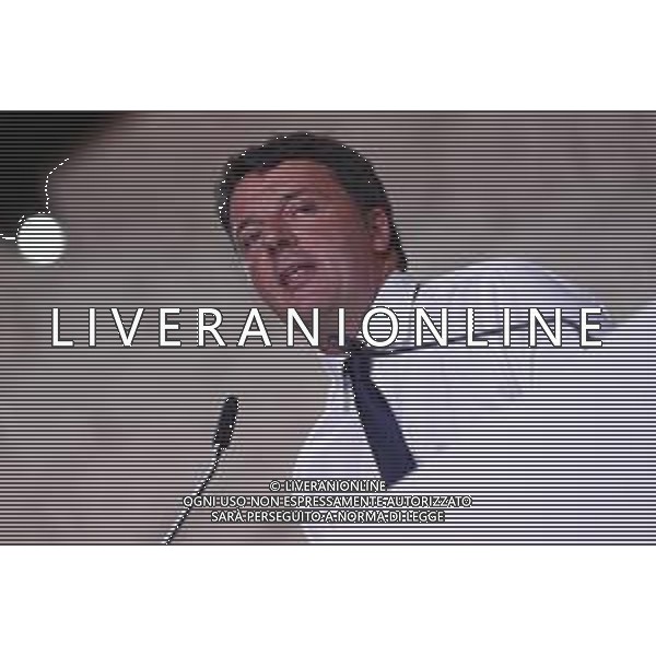 Firenze 20.10.2019 - Leopolda 10a Edizione Italia ventinove Presentazione del nuovo Partito di Matteo Renzi Italia Viva - nella foto: il senatore Matteo Renzi ©Claudio Zamagni/Agenzia Aldo Liverani