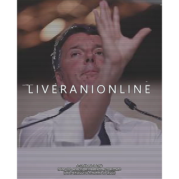 Firenze 20.10.2019 - Leopolda 10a Edizione Italia ventinove Presentazione del nuovo Partito di Matteo Renzi Italia Viva - nella foto: il senatore Matteo Renzi ©Claudio Zamagni/Agenzia Aldo Liverani