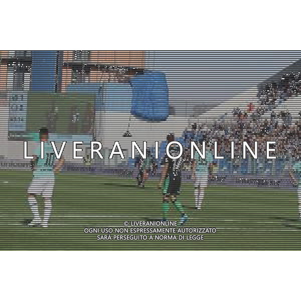 SASSUOLO - INTER CAMPIONATO CALCIO SERIE A TIM 20.10.2019 NELLA FOTO UN PARACADUSTISTA ATTERRATO IN CAMPO ©GS/AGENZIA ALDO LIVERANI Sas