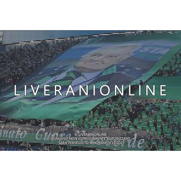 SASSUOLO - INTER CAMPIONATO CALCIO SERIE A TIM 20.10.2019 NELLA FOTO COREOGRAFIA DEI TIFOSI DEL SASSUOLO PER GIORGIO SQUINZI ©GS/AGENZIA ALDO LIVERANI Sas