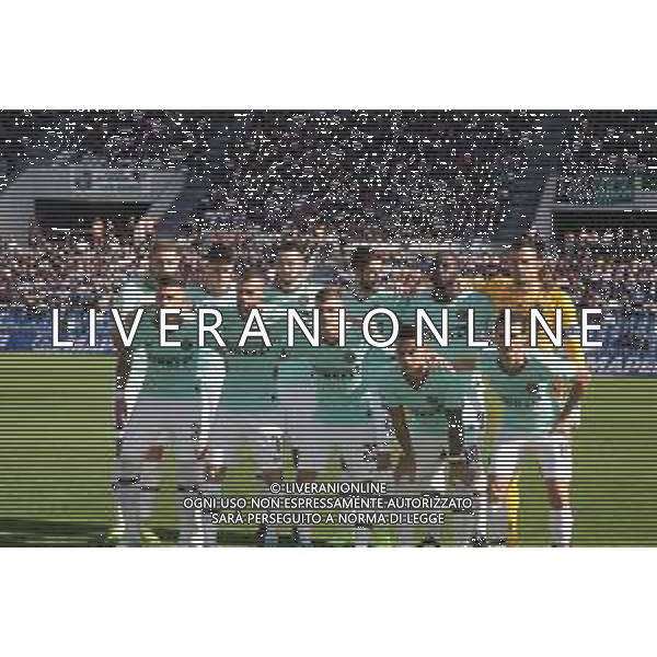 SASSUOLO - INTER CAMPIONATO CALCIO SERIE A TIM 20.10.2019 NELLA FOTO FORMAZIONE INTER ©GS/AGENZIA ALDO LIVERANI Sas