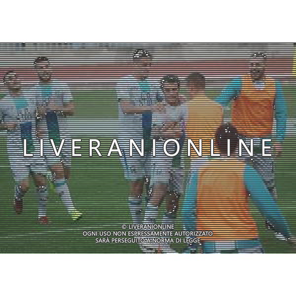 IMOLA 19 10 2019 IMOLESE CALCIO-FERALPISALO\' 0-1 NELLA FOTO DOPO GOL DI CECCARELLI TOMMASO FERALPISALO\' ©SANNA /AGENZIA ALDO LIVERANI Sas