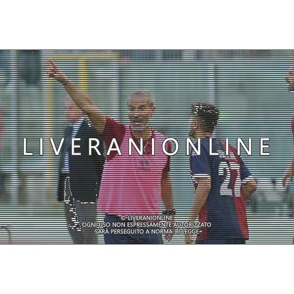 IMOLA 19 10 2019 IMOLESE CALCIO-FERALPISALO\' 0-1 NELLA FOTO GIANLUCA ATZORI ALL IMOLESE CALCIO ©SANNA /AGENZIA ALDO LIVERANI Sas