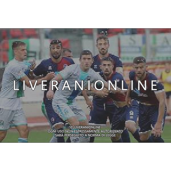 IMOLA 19 10 2019 IMOLESE CALCIO-FERALPISALO\' 0-1 NELLA FOTO ALIMI VUTHAJ CHECCHI E CARINI IMOLESE CALCIO ROSSOBLU ©SANNA /AGENZIA ALDO LIVERANI Sas