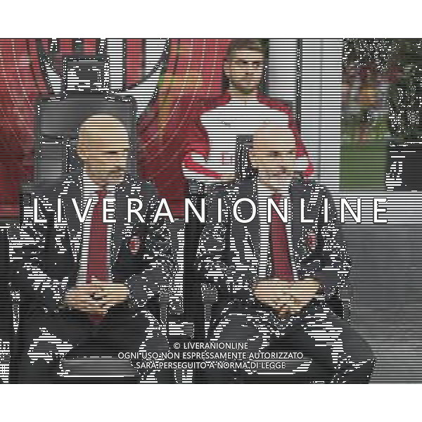 Milano 20-10-2019 Stadio Giuseppe Meazza San Siro Campionato Serie A TIM - 1° giornata Milan vs Lecce nella foto stefano pioli in panchina foto Antonio Saia - Ag. Aldo Liverani sas