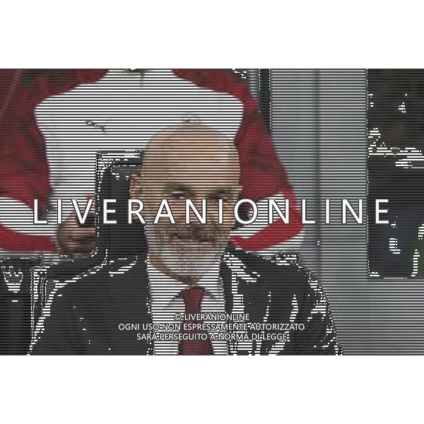 Milano 20-10-2019 Stadio Giuseppe Meazza San Siro Campionato Serie A TIM - 1° giornata Milan vs Lecce nella foto stefano Pioli foto Antonio Saia - Ag. Aldo Liverani sas